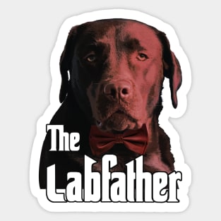 The Lab Father labrador dog Sticker